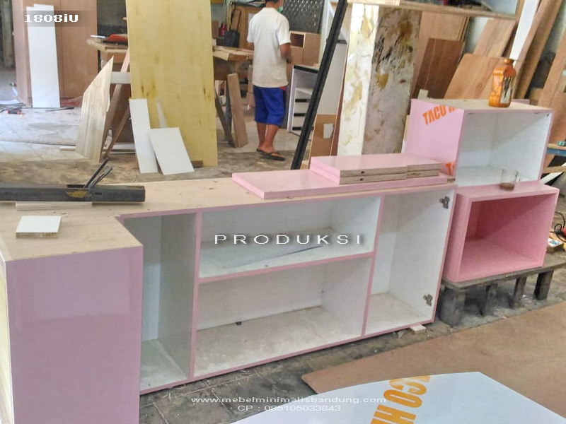 Kitchen Set Pink Pastel Pak Indra 1808iU