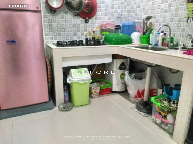 Kitchen Set Pink Pastel Pak Indra 1808iU