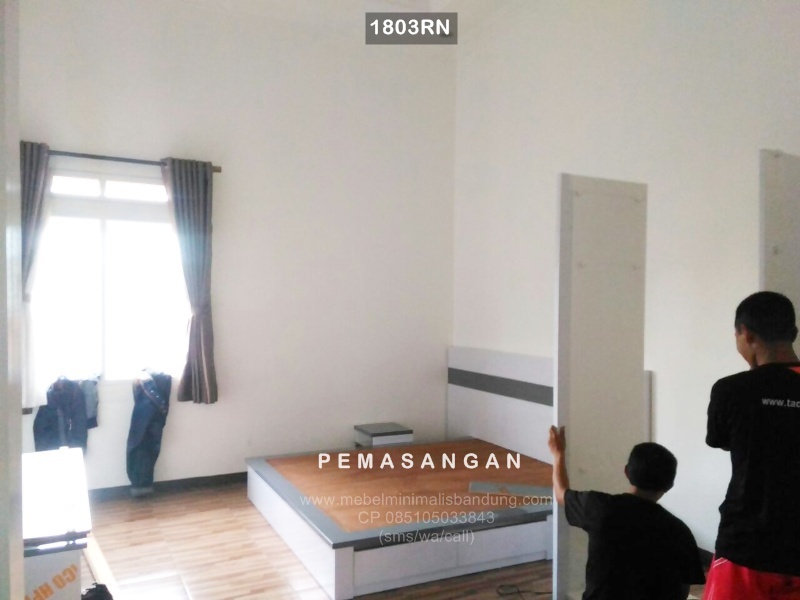 Kamar Set Putih Abu Bu Inna 1803RN