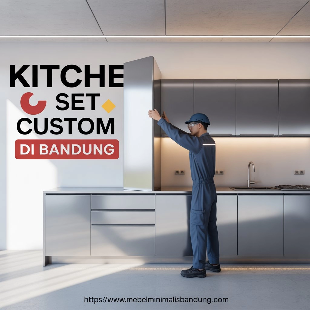 Jual Kitchen Set Minimalis Custom di Bandung Kidul Bandung
