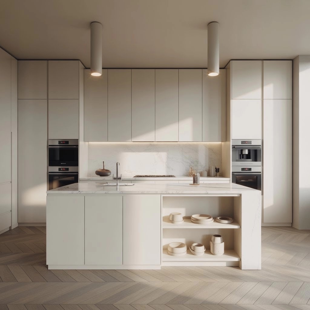Contoh Kitchen Set Minimalis Aluminium di Cidadap Bandung