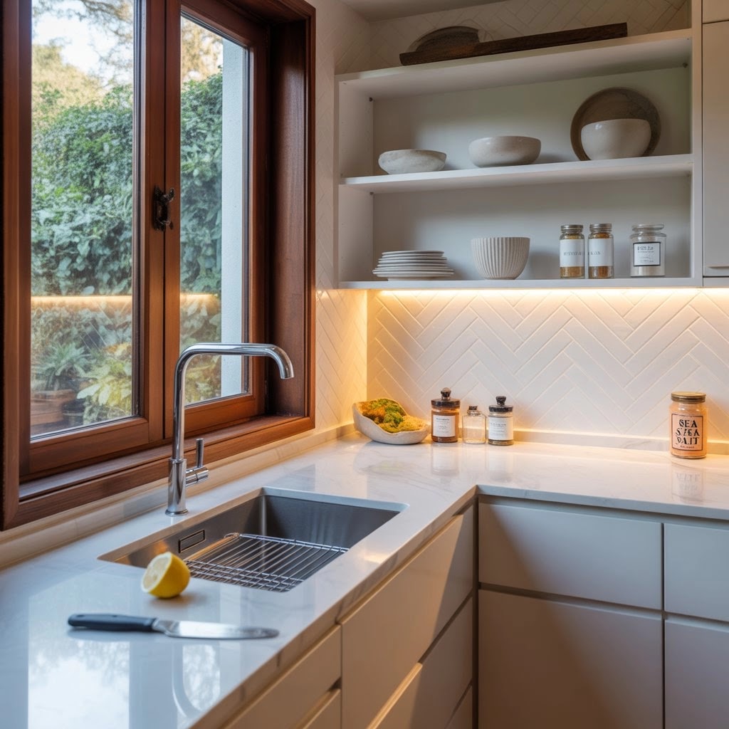 Contoh Kitchen Set Aluminium