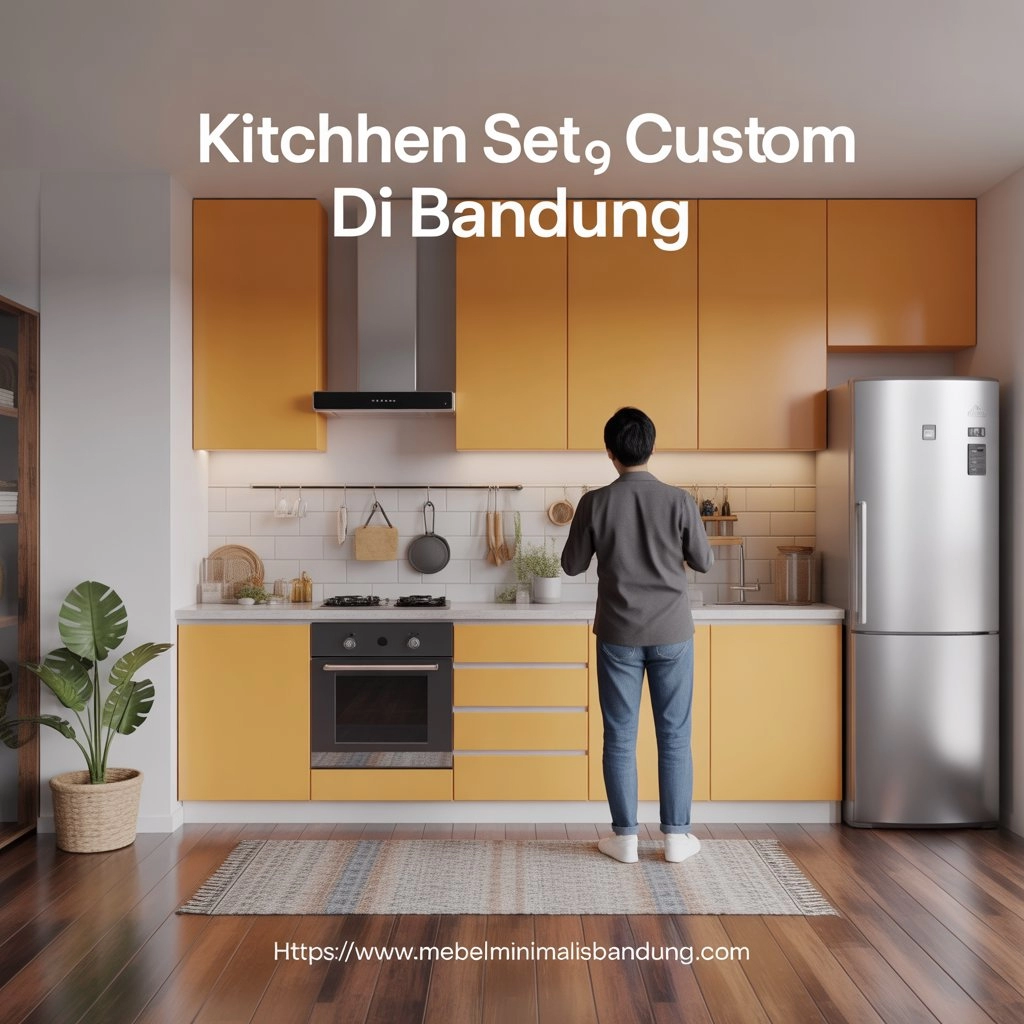 Jual Kitchen Set Minimalis Custom di Bojongloa Kaler Bandung