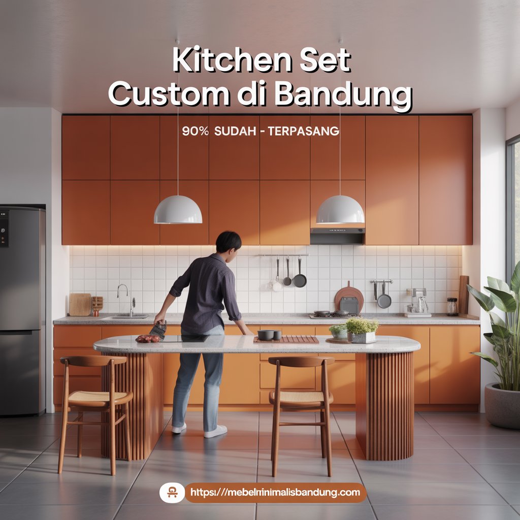 Contoh Kitchen Set Aluminium di Cibiru Bandung