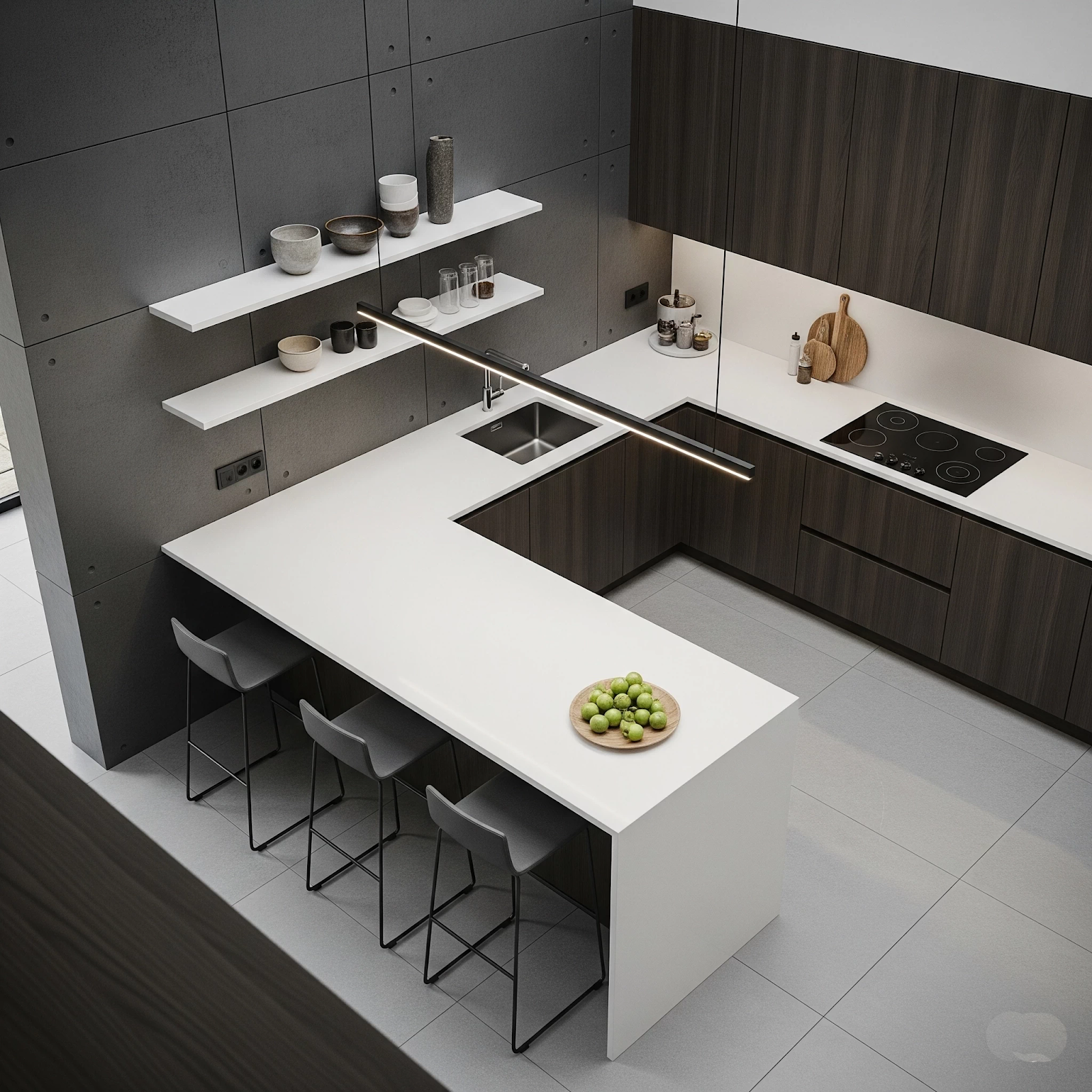 Tabel Informasi Kitchen Set Minimalis Multiplek