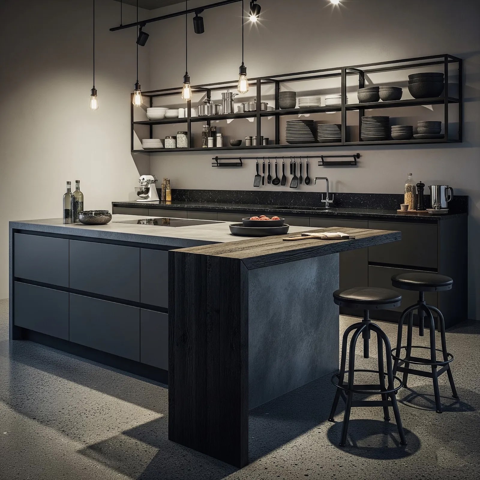 Dapur Modern Hasil Pengerjaan MMB