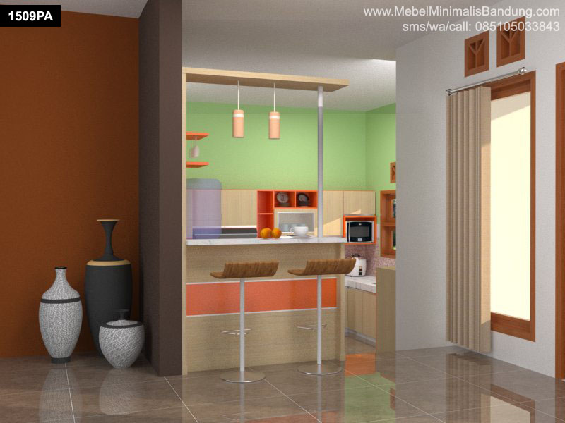 Kitchen Set Jingga Kayu 1509PA