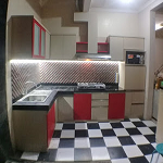 Kitchen Set Pantry Putih 1706RS