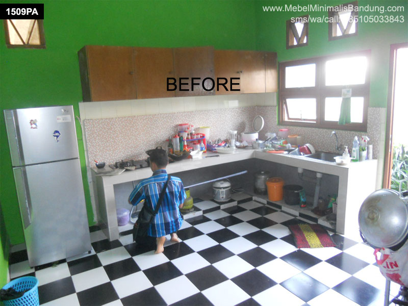 Kitchen Set Jingga Kayu 1509PA