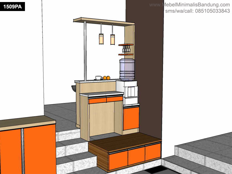 Kitchen Set Jingga Kayu 1509PA