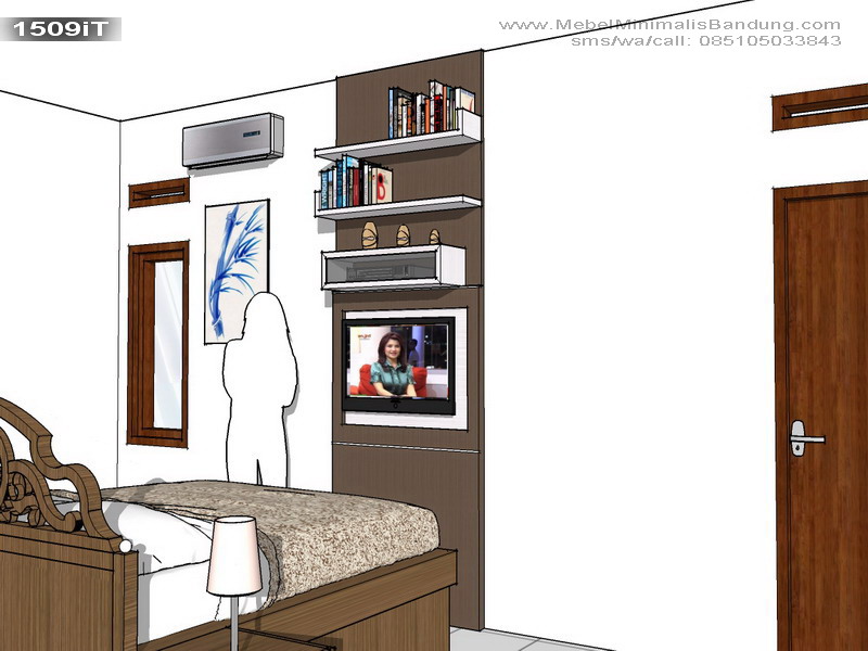 1509iT-Rak TV Buat di Ruang Tidur