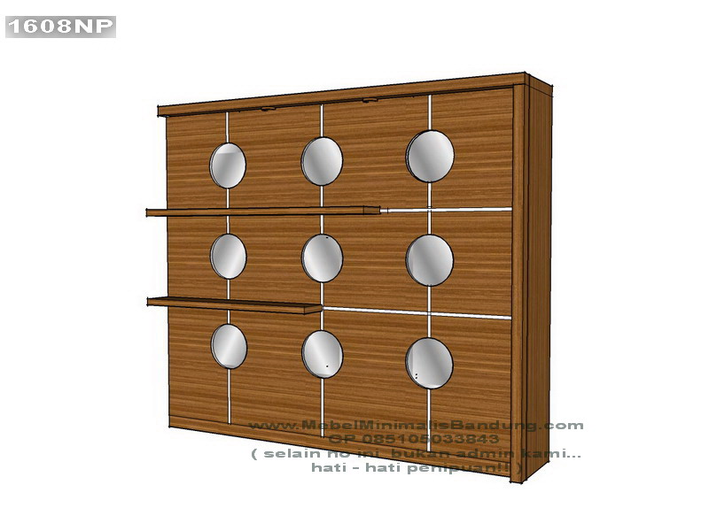 Divider Partisi Bulak Balik Cermin 1608PN