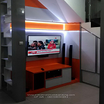 # RAK PENYEKAT, RAK TV / BACKDROP TV & RAK PAJANG