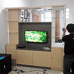 Rak TV mini Hitam 1708RN