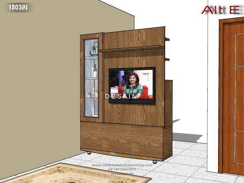 Rak TV Partisi Woodtext Pak Hari 1803iN