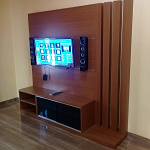 # RAK PENYEKAT, RAK TV / BACKDROP TV & RAK PAJANG