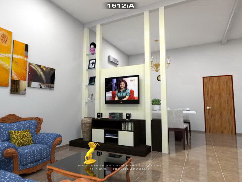 Partisi Rak TV Putih 1612iA