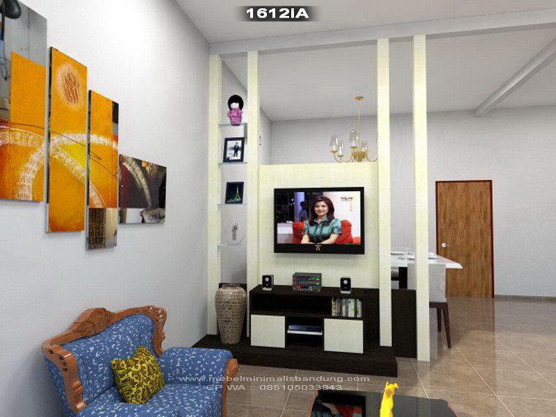 Partisi Rak TV Putih 1612iA