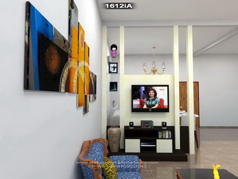 Partisi Rak TV Putih 1612iA