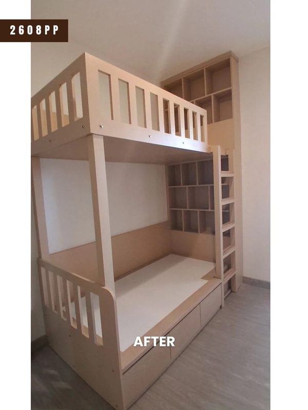 Inspirasi Kamar Tidur Anak Minimalis Custom di Podomoro Park Bandung