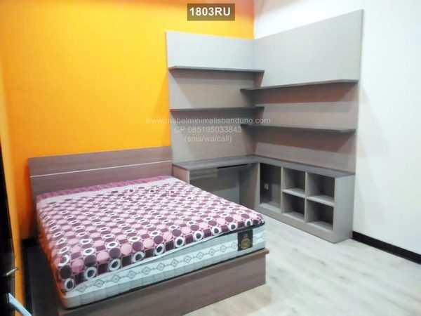 Kamar Set Wood Minimalis Bu Evi 1803RU