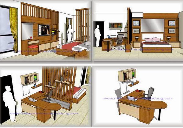 Kamar Set Minimalis - Gempol Sari Asri