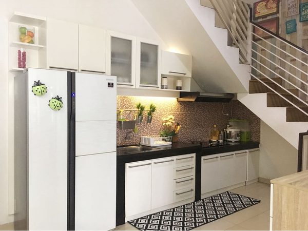Kitchen Set Bawah Tangga Bu Rima (1408NR)