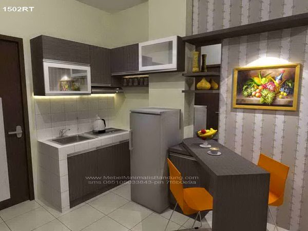 Mebel / Kitchen Apartemen Metro Suite - Bandung