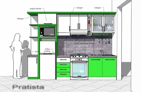 CONTOH DESAIN DAPUR