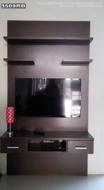 Partisi Pagar dan Rak TV Pak Harry Ujo 1509RB