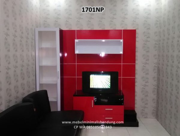 Rak TV Red Gloss Pak Akri 1701NP