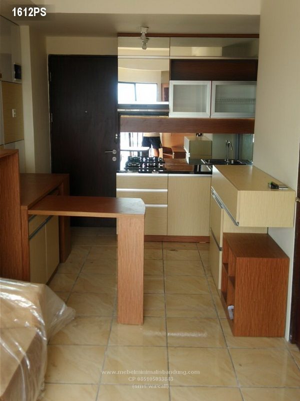 Minibar Minimalis Apartement Pak Haris 1612PS